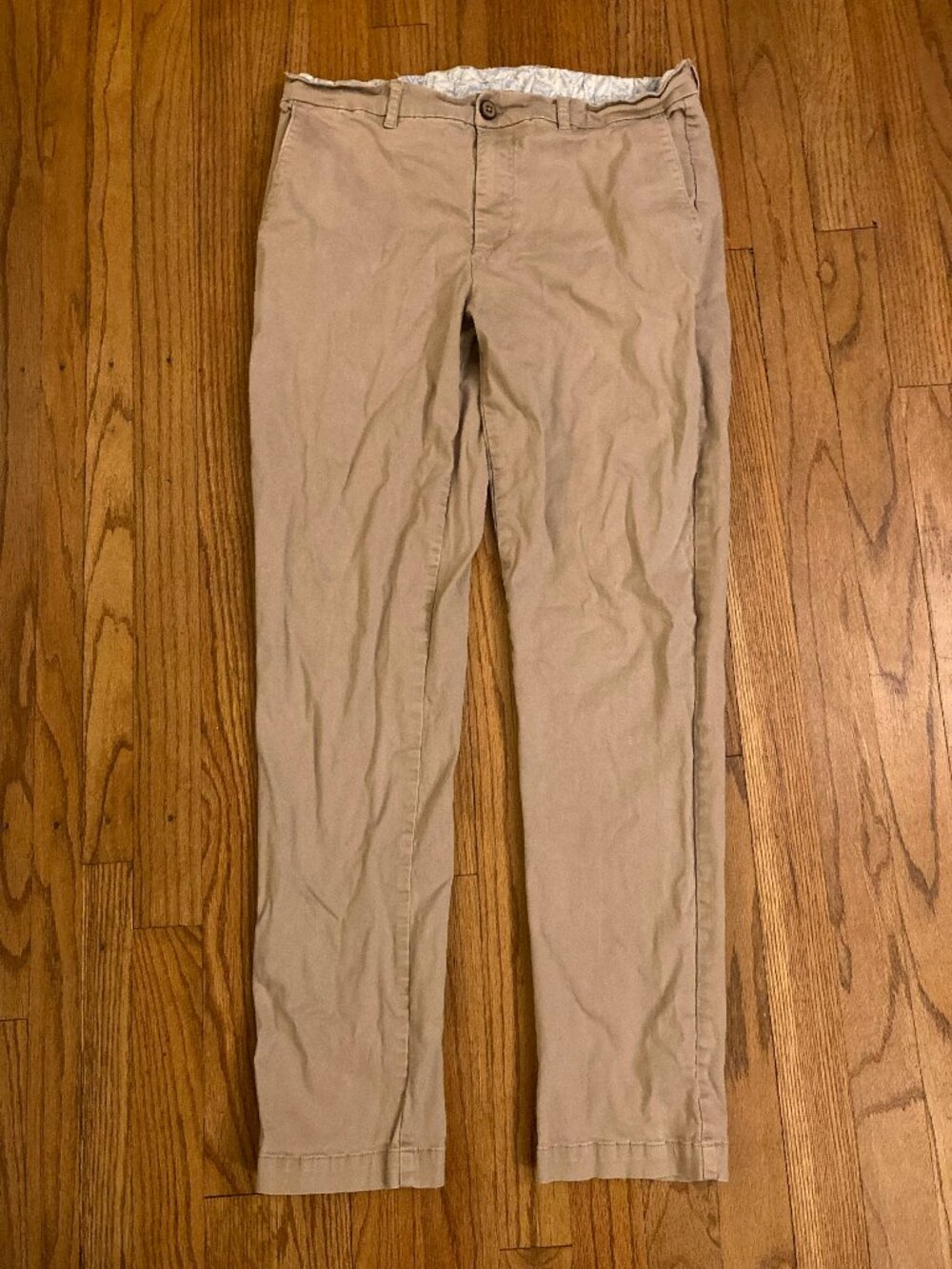 MAGASCHONI Men's Khaki STRETCH Chino Pants ~ Sz 32x29